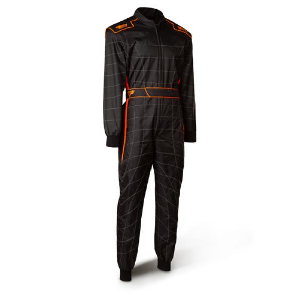 Speed Overall Cordura ATLANTA CS-1 schwarz/neon-orange Gr.M
